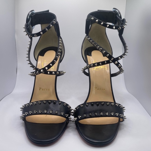 Christian Louboutin Choca Spike Heels - Picture 2 of 13